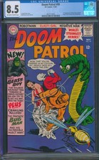 Doom Patrol 99 CGC 8.5 - OW/W - Prima apparizione di Beast Boy (Garfield Logan)