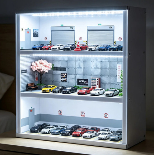 Led simulation garage 64 - simulation, 1/64