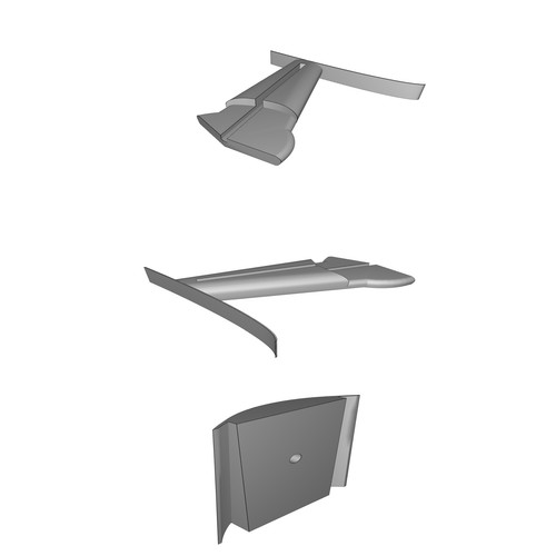 Set carrello atterraggio - set,