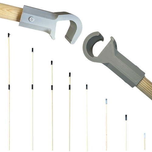 Gancio palo apri finestra - , per
