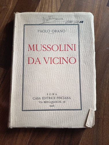 Fascismo paolo orano - paolo,