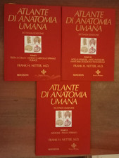 3 Tomi , F.H.Netter , Atlante Di Anatomia Umana ,2005 Masson
