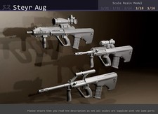 Steyr Aug A1 o A3 o A3 CQC - Modello in resina 1/18, 1/16