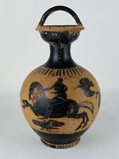 Vaso Decorativo Terracotta Riproduzione Anfora Antica Grecia XX Sec.