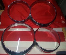 Pair headlight rims - pair, alfa