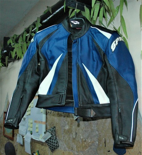 Tuta pelle moto spyke - in, da