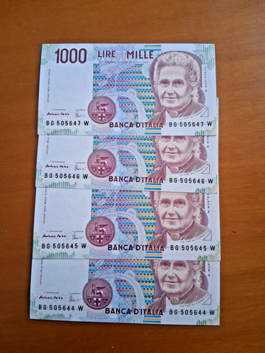 Banconote mille lire con - 4,