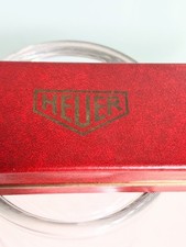 Heuer scatola vintage rossa