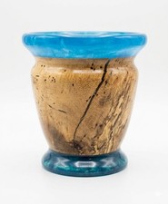 Vaso in legno di mango e