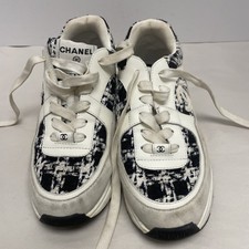 Chanel Tweed Suede and