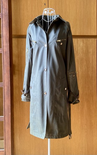 Fay trench donna cotone verde - fay,