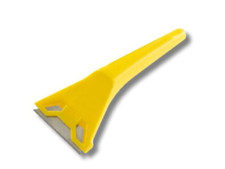 RASCHIETTO PER VETRO MULTIUSO LAMA A TRAPEZIO PULIZIA RIMOZIONE ADESIVI