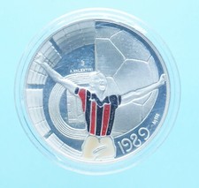 MILAN A.C MEDAGLIA 1989 VITTORIA COPPA DEI CAMPIONI COLLEZIONE ARGENTO SILVER