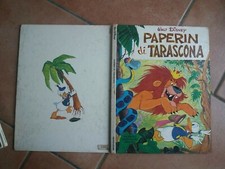 CARTONATO WALT DISNEY PAPERINO MONDADORI PAPERIN DI TARASCONA 1a EDIZONE 1972