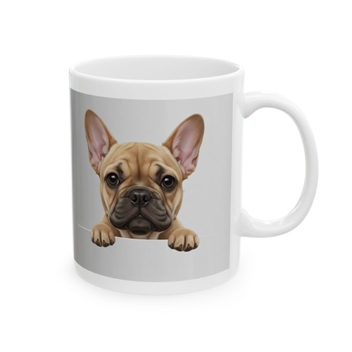 French bulldog mug - french,