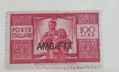 Francobolli 100 lire amg - francobolli, ftt