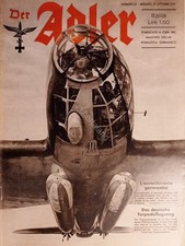 Rivista del Ministero Germanico dell'Aeronautica - Der Adler N. 21 - 1941 It/Ted