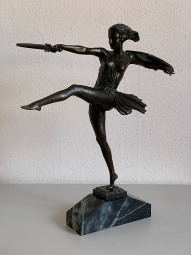 Antica statua bronzo - antica,