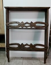 Antica Piattaia A Pensile  Fatto A Mano Da Un Vero Artigiano. Molto Rara Mis. 1