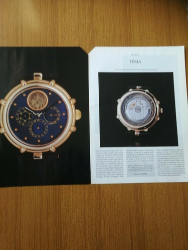 Bagala tema orologio oro - oro, 9640