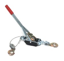 PARANCO MANUALE A LEVA 4 TONNELLATE DOPPIO GANCIO 4000 KG