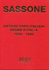 Sassone 2025 Antichi Stati italiani Francobolli e lettere spedizione DHL gratis