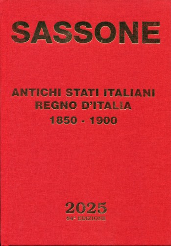 Sassone 2025 antichi stati - 2025,