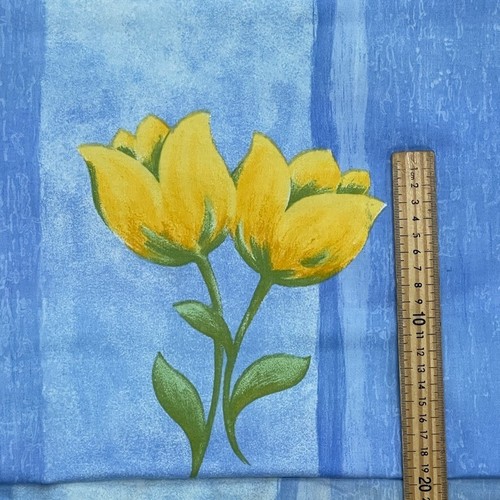 Tenda tessuto cotone tulipano