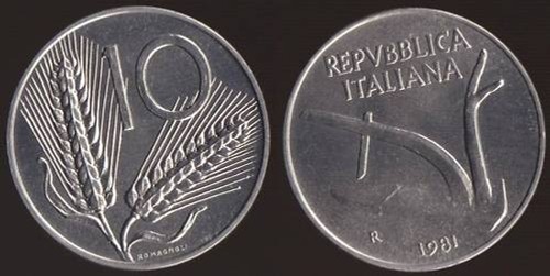 Lire 1981 fdc fior - 1981,