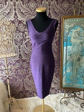 Abito Herve Leger viola con