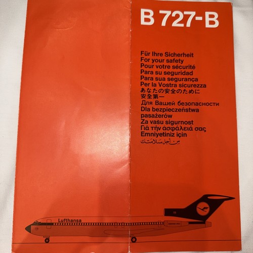 Scheda sicurezza lufthansa - scheda,