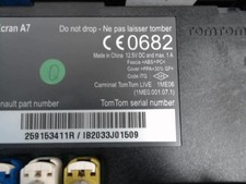 Ecran GPS RENAULT MEGANE 3