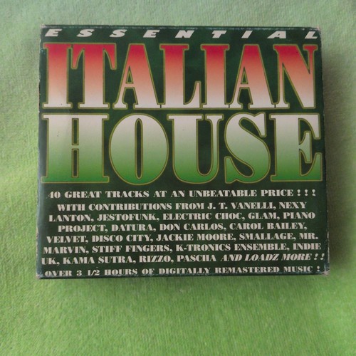 Essential italian house 3cd - "essential,