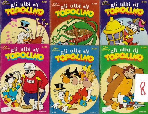 Topolino albi fumetti - topolino,