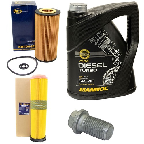 Olio motore set filtri 5w40 - olio,