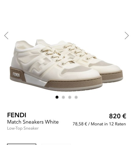Sneaker fendi match - fendi,