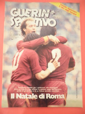 Guerin Sportivo n 50 1982 Roma Falcao Juve Gentile Poster Brady Battiato /G2