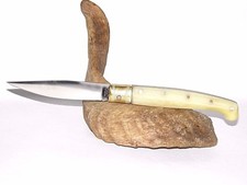 KNIFE COLTELLO 24 CM SARDEGNA SARDO PATTADA MANICO IN RESINA chiara CHIUDIBILE
