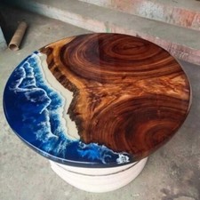 Table Basse Ronde En Résine