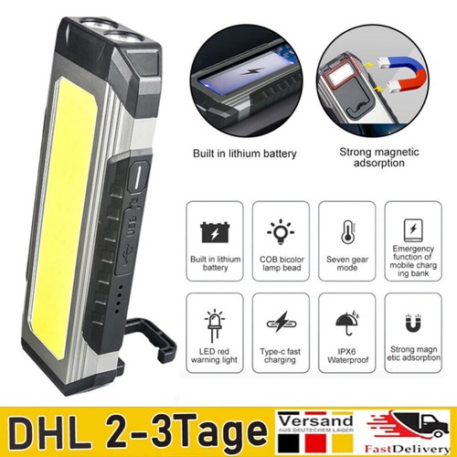Lampada manuale led cob - lampada,