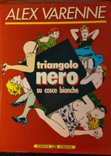 Alex Varenne - Triangolo Nero Su Coscie Bianche - Cartonato, Perfetto Da Collez.