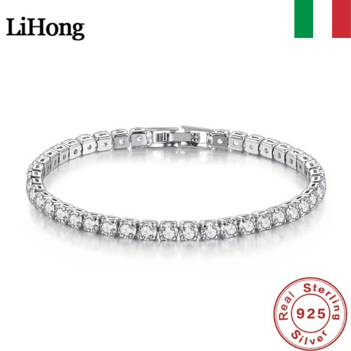 Bracciale tennis color - bracciale,