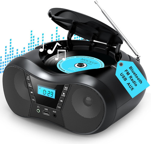 Boombox lettore portatile - lettore,
