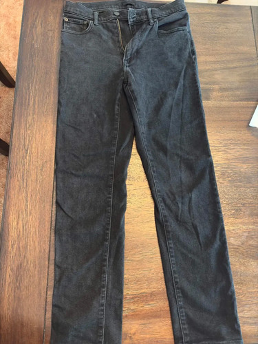 Uniqlo jeans uomo 28x29 grigio - jeans,