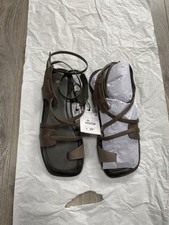 Sandali Zara grigi in pelle