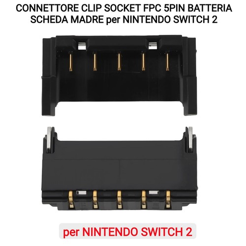 Connettore clip socket fpc - connettore,