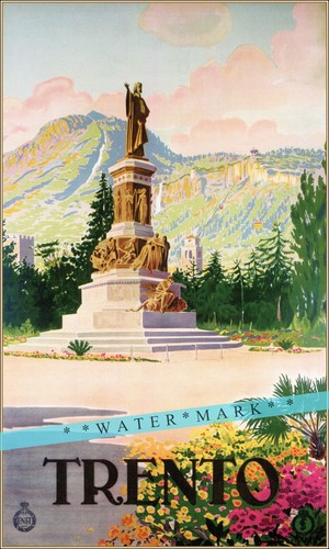 Trento 1926 italia - italia, poster