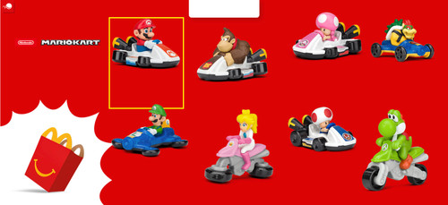 Mcdonald 2022 mario kart - mcdonald's,