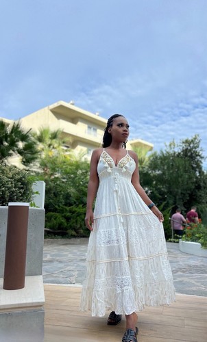 Maxi abito donna estivo boho