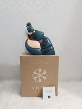 THUN Pavone della Contessa Nuovo! In Ceramica, 15×15 cm.